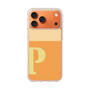 スリムプロテクションケース［ オリジナル - initial two tone - P orange ］