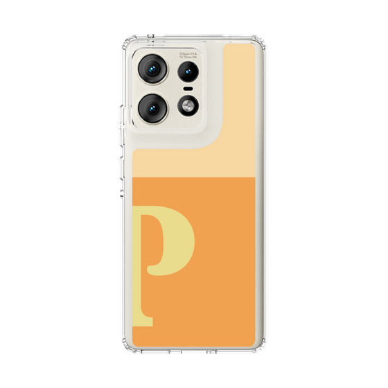 スリムプロテクションケース［ オリジナル - initial two tone - P orange ］