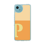 スリムプロテクションケース［ オリジナル - initial two tone - P orange ］