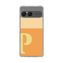 スリムプロテクションケース［ オリジナル - initial two tone - P orange ］
