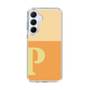 スリムプロテクションケース［ オリジナル - initial two tone - P orange ］