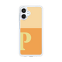 スリムプロテクションケース［ オリジナル - initial two tone - P orange ］