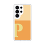 スリムプロテクションケース［ オリジナル - initial two tone - P orange ］