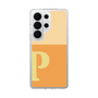 スリムプロテクションケース［ オリジナル - initial two tone - P orange ］