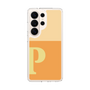 スリムプロテクションケース［ オリジナル - initial two tone - P orange ］