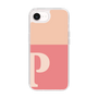 スリムプロテクションケース［ オリジナル - initial two tone - P pink ］