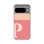 スリムプロテクションケース［ オリジナル - initial two tone - P pink ］