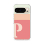 スリムプロテクションケース［ オリジナル - initial two tone - P pink ］