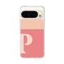 スリムプロテクションケース［ オリジナル - initial two tone - P pink ］