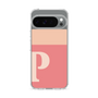 スリムプロテクションケース［ オリジナル - initial two tone - P pink ］