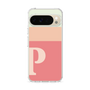 スリムプロテクションケース［ オリジナル - initial two tone - P pink ］