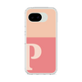 スリムプロテクションケース［ オリジナル - initial two tone - P pink ］