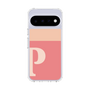 スリムプロテクションケース［ オリジナル - initial two tone - P pink ］