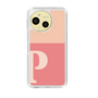 スリムプロテクションケース［ オリジナル - initial two tone - P pink ］