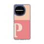 スリムプロテクションケース［ オリジナル - initial two tone - P pink ］