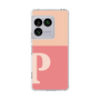 スリムプロテクションケース［ オリジナル - initial two tone - P pink ］