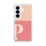 スリムプロテクションケース［ オリジナル - initial two tone - P pink ］