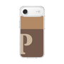 スリムプロテクションケース［ オリジナル - initial two tone - P brown ］