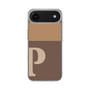 スリムプロテクションケース［ オリジナル - initial two tone - P brown ］