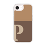 スリムプロテクションケース［ オリジナル - initial two tone - P brown ］