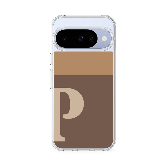 スリムプロテクションケース［ オリジナル - initial two tone - P brown ］