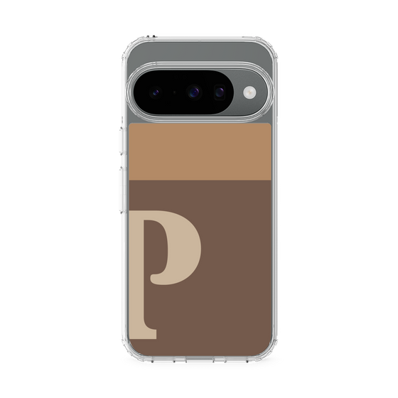 スリムプロテクションケース［ オリジナル - initial two tone - P brown ］