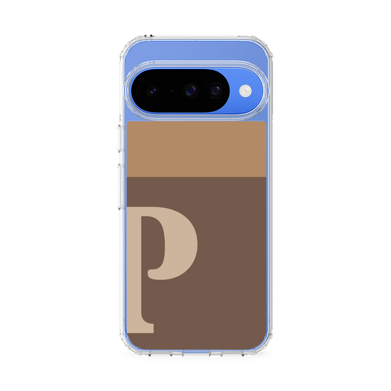 スリムプロテクションケース［ オリジナル - initial two tone - P brown ］