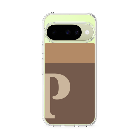 スリムプロテクションケース［ オリジナル - initial two tone - P brown ］