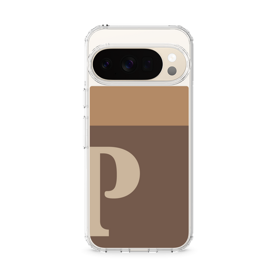 スリムプロテクションケース［ オリジナル - initial two tone - P brown ］
