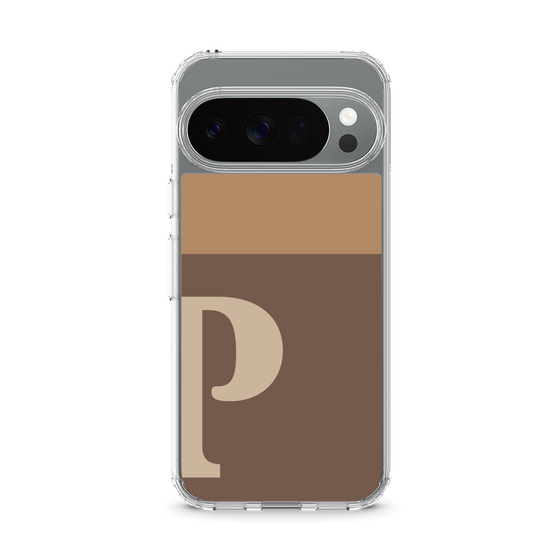スリムプロテクションケース［ オリジナル - initial two tone - P brown ］