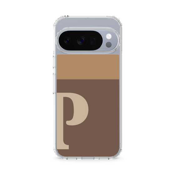 スリムプロテクションケース［ オリジナル - initial two tone - P brown ］