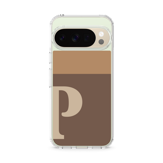 スリムプロテクションケース［ オリジナル - initial two tone - P brown ］