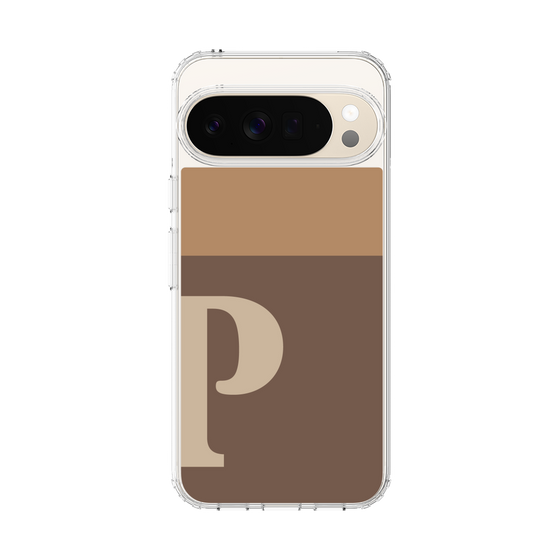 スリムプロテクションケース［ オリジナル - initial two tone - P brown ］