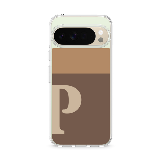スリムプロテクションケース［ オリジナル - initial two tone - P brown ］
