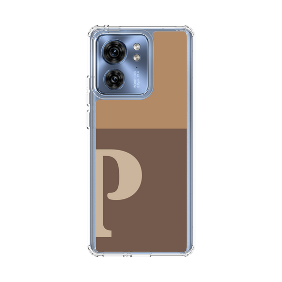 スリムプロテクションケース［ オリジナル - initial two tone - P brown ］
