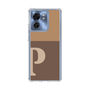 スリムプロテクションケース［ オリジナル - initial two tone - P brown ］