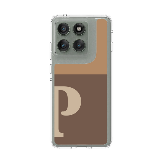 スリムプロテクションケース［ オリジナル - initial two tone - P brown ］