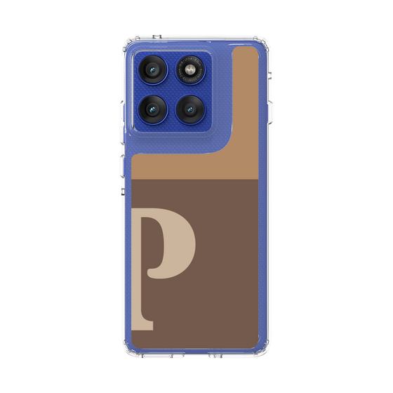 スリムプロテクションケース［ オリジナル - initial two tone - P brown ］