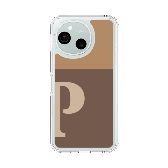 スリムプロテクションケース［ オリジナル - initial two tone - P brown ］