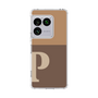 スリムプロテクションケース［ オリジナル - initial two tone - P brown ］