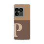スリムプロテクションケース［ オリジナル - initial two tone - P brown ］
