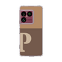スリムプロテクションケース［ オリジナル - initial two tone - P brown ］
