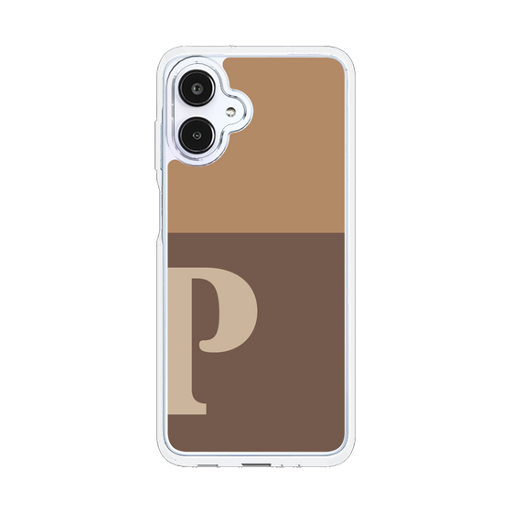 スリムプロテクションケース［ オリジナル - initial two tone - P brown ］