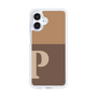 スリムプロテクションケース［ オリジナル - initial two tone - P brown ］