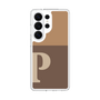 スリムプロテクションケース［ オリジナル - initial two tone - P brown ］