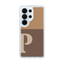 スリムプロテクションケース［ オリジナル - initial two tone - P brown ］