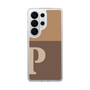 スリムプロテクションケース［ オリジナル - initial two tone - P brown ］