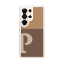 スリムプロテクションケース［ オリジナル - initial two tone - P brown ］