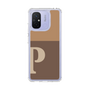 スリムプロテクションケース［ オリジナル - initial two tone - P brown ］