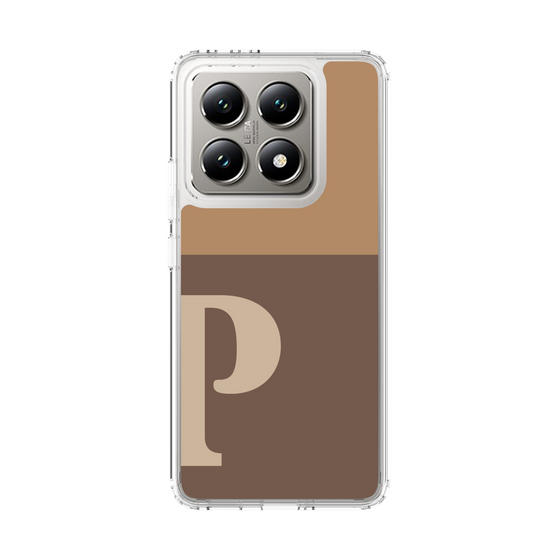 スリムプロテクションケース［ オリジナル - initial two tone - P brown ］